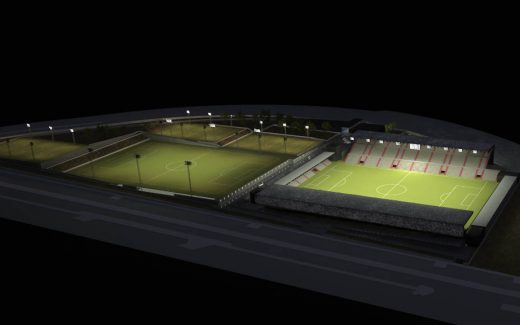 Proyección Ciudad del Fútbol de Guadalajara