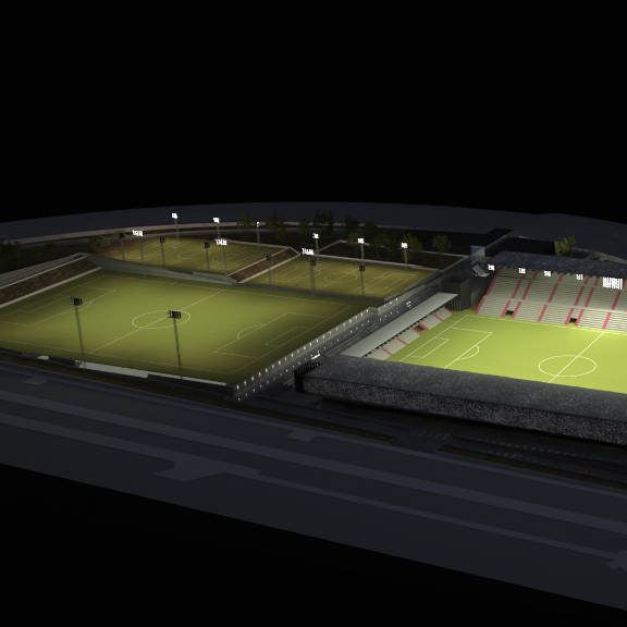 Proyección Ciudad del Fútbol de Guadalajara