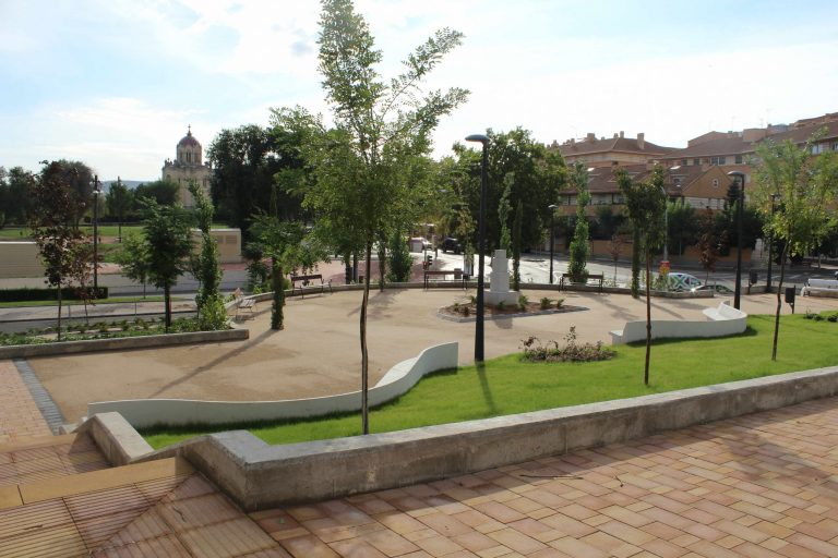 Obra parque Adolfo Suarez Guadalajara